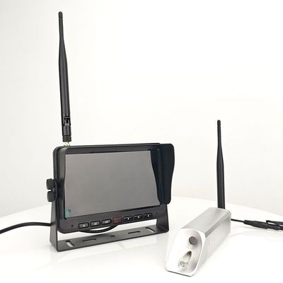 2412MHz - 2484MHz Sistema di telecamera wireless per carrelli elevatori 7 pollici Telecamera wireless di vista posteriore