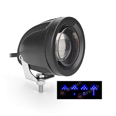 10V - 110V luci di avvertimento per carrelli elevatori a corrente continua 18W luci di sicurezza blu per carrelli elevatori
