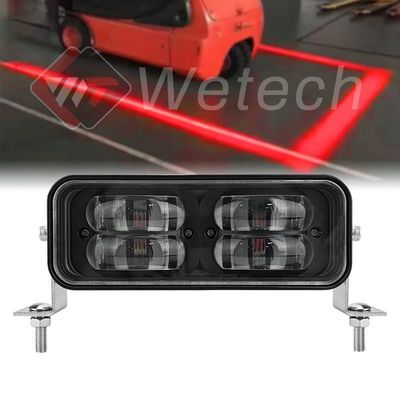 Faro Lineare a LED per Gru Escavatore con Staffa di Montaggio in Acciaio Inossidabile