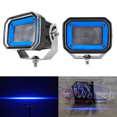 Luce di avvertimento di linea di fascio Luce di carrello a forchetta LED Linea retta Indicatore di sicurezza del camion Rosso Blu Verde Led