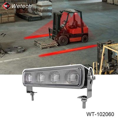 Luce per carrelli elevatori di sicurezza da 60W Luci perimetrali per carrelli elevatori rosso / blu / verde