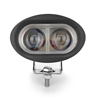 Luce di sicurezza per carrelli elevatori DC 10-80V, impermeabile IP67, luce spot LED blu da 10W per la sicurezza sul lavoro