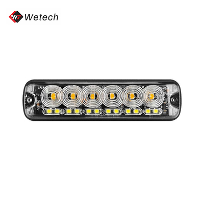 18W Truck Strobe Light Alta luminosità LED Grille Strobe Lampade IP67 PC Materiali per lenti
