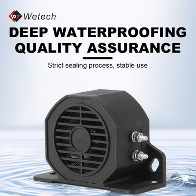 Voltaggio di funzionamento 12-24V DC Avvertimento di sicurezza del carrello elevatore Buzzer Horn 110V Truck Reversing Speaker Back Up Alarm