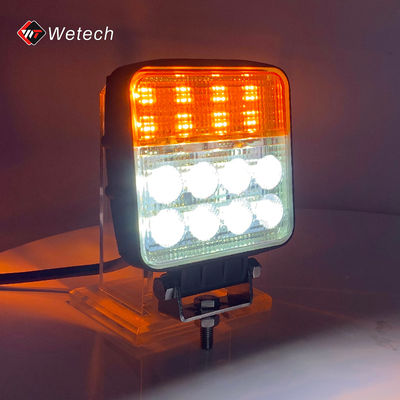 24W LED faro di alluvione Off-road veicolo luce di lavoro con segnale di svolta IP67 impermeabile e supporto USD pagamenti
