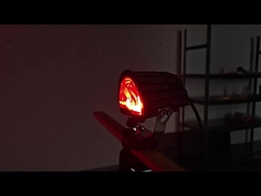 Luce di sicurezza di arco impermeabile per carrelli elevatori 20W Luce laterali rosse per carrelli elevatori personalizzate