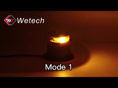 WT-346S-C2 Faro segnalatore a vite tipo montato Luce di avvertimento del segnale personalizzata Impermeabile