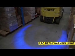WT-C10330 Forklift Arc Light 30W Fork Truck Light 10V - 80V Per la sicurezza dei pedoni e della zona dei carrelli elevatori