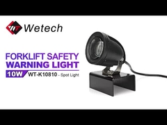WT-K10810 Faro Retromarcia per Carrello Elevatore Impermeabile Luce di Avvertimento Spot Blu per Carrello Elevatore