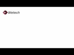 WT-10824 Luce di lavoro a LED rotonda Lumina ausiliaria a LED impermeabile 24W con alluminio coagulato